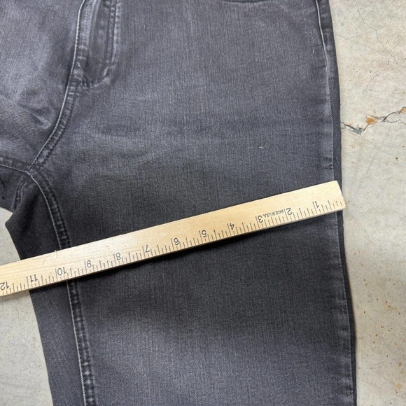 Buffalo David Bitton Women's Francesca Mid-Rise Skinny Stretch Jean Black 14 34W - Picture 10 of 11